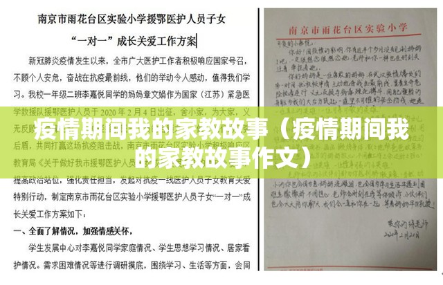 疫情期间我的家教故事（疫情期间我的家教故事作文）