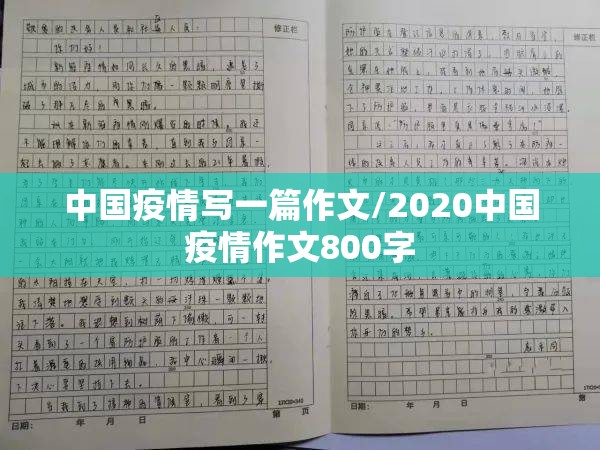 中国疫情写一篇作文/2020中国疫情作文800字