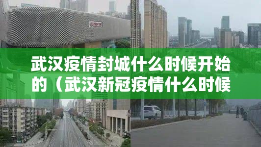 武汉疫情封城什么时候开始的（武汉新冠疫情什么时候封城的）