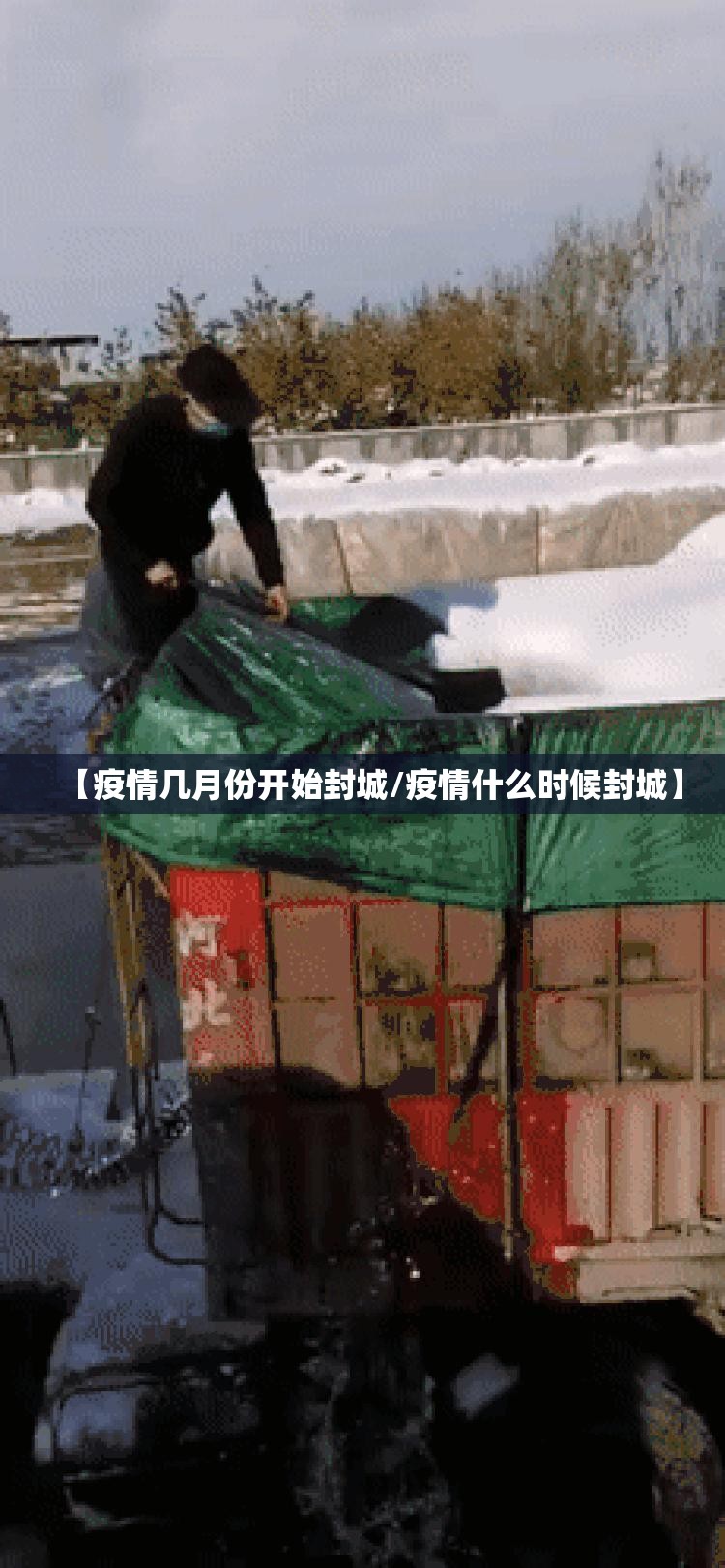 【疫情几月份开始封城/疫情什么时候封城】
