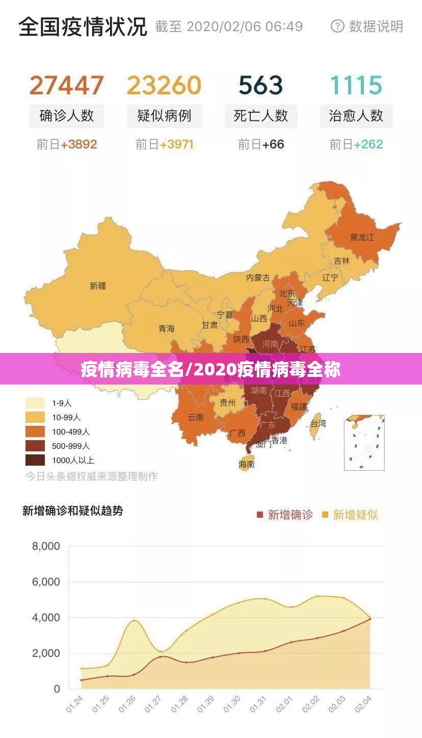 疫情病毒全名/2020疫情病毒全称
