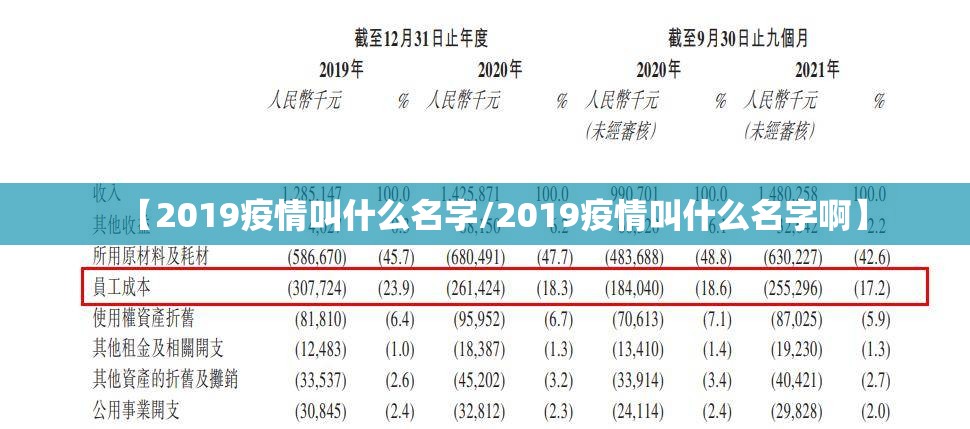 【2019疫情叫什么名字/2019疫情叫什么名字啊】
