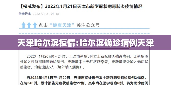天津哈尔滨疫情:哈尔滨确诊病例天津