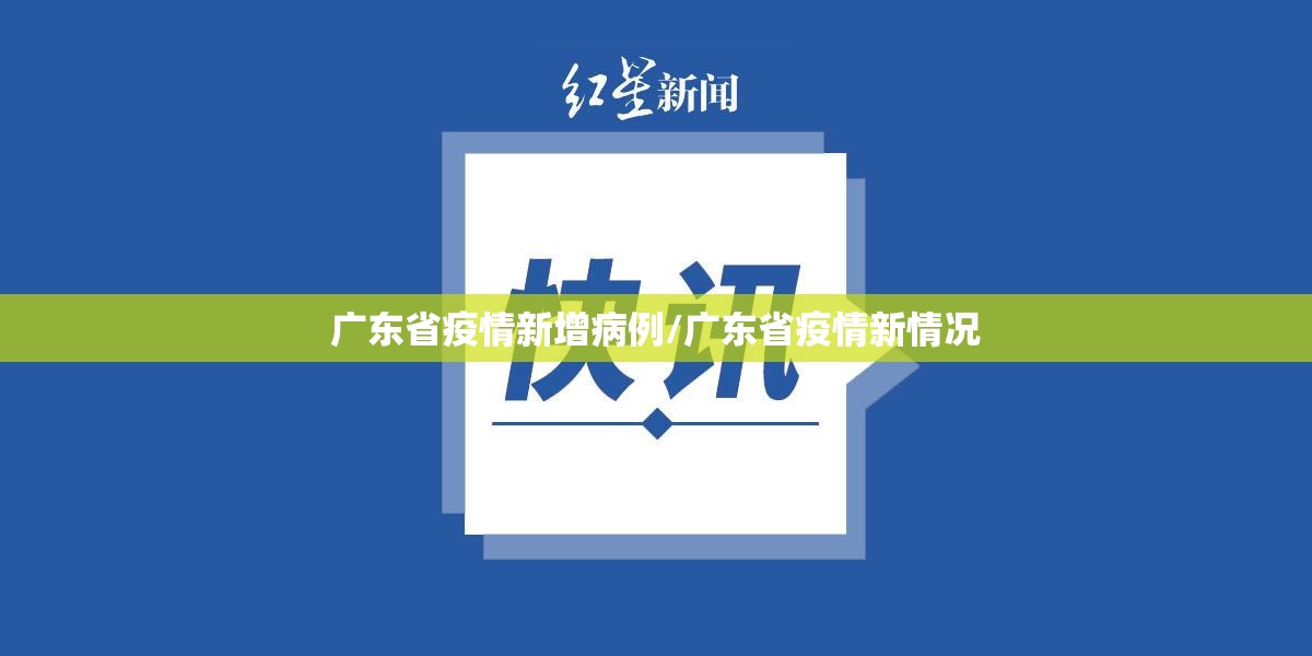 广东省疫情新增病例/广东省疫情新情况