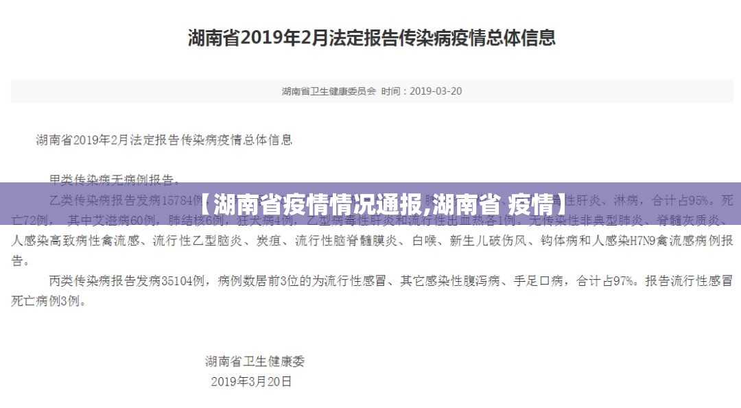 【湖南省疫情情况通报,湖南省 疫情】