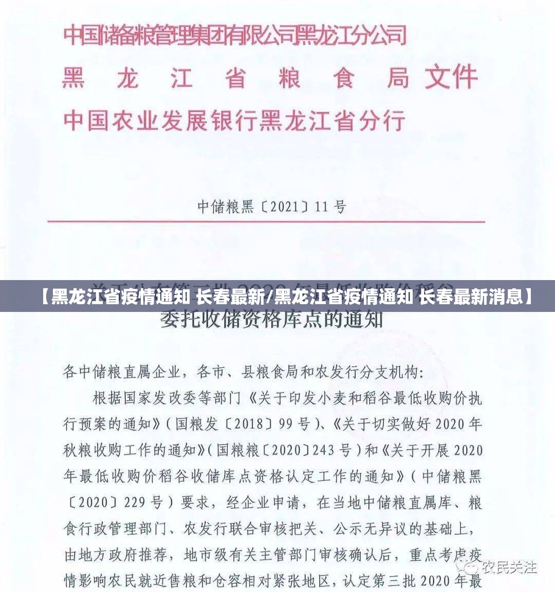 【黑龙江省疫情通知 长春最新/黑龙江省疫情通知 长春最新消息】