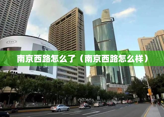 南京西路怎么了（南京西路怎么样）