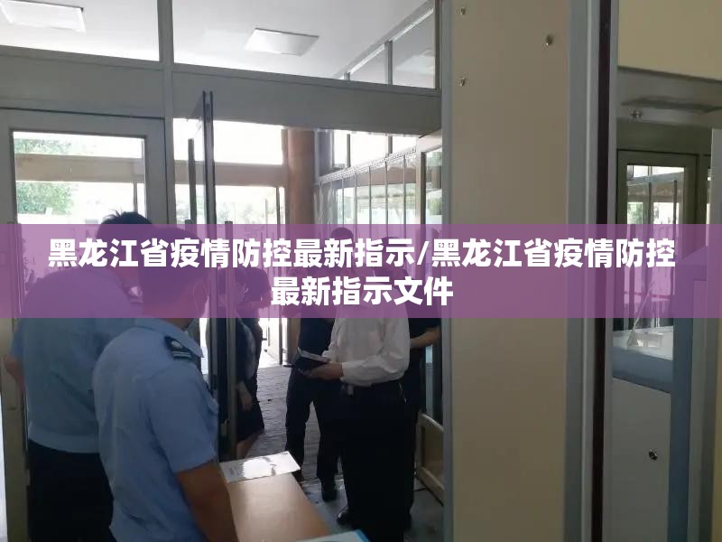 黑龙江省疫情防控最新指示/黑龙江省疫情防控最新指示文件
