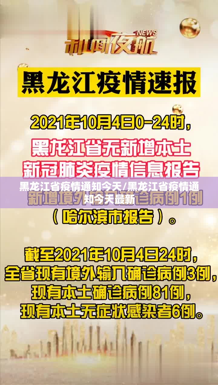 黑龙江省疫情通知今天/黑龙江省疫情通知今天最新