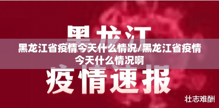 黑龙江省疫情今天什么情况/黑龙江省疫情今天什么情况啊