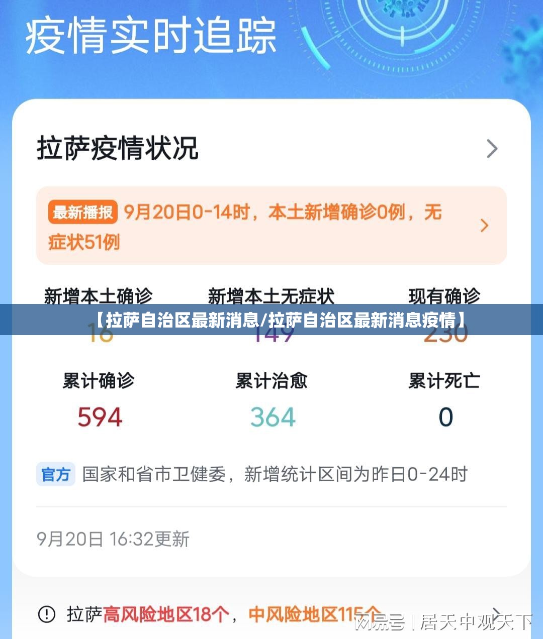 【拉萨自治区最新消息/拉萨自治区最新消息疫情】