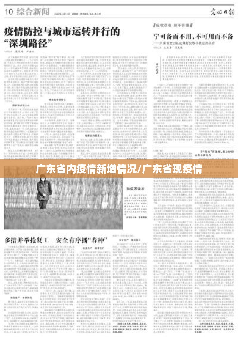 广东省内疫情新增情况/广东省现疫情