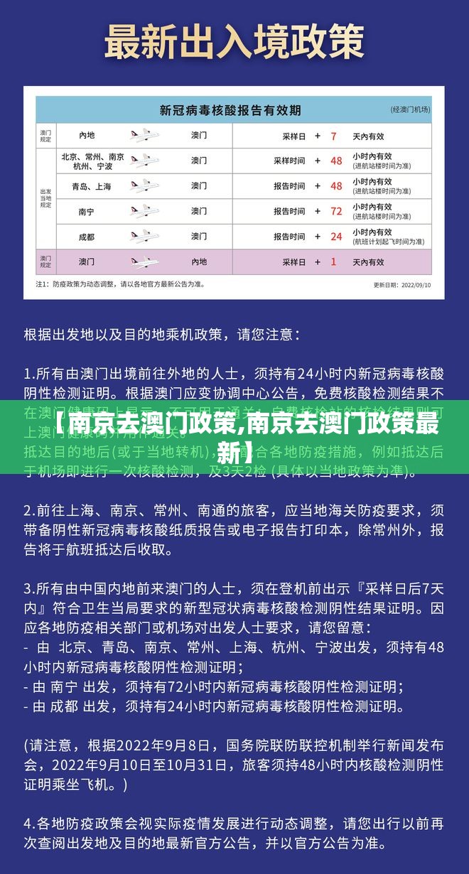 【南京去澳门政策,南京去澳门政策最新】