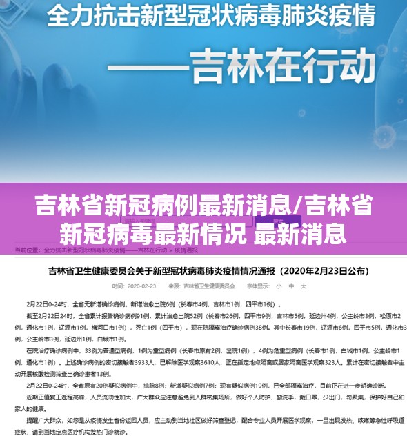 吉林省新冠病例最新消息/吉林省新冠病毒最新情况 最新消息
