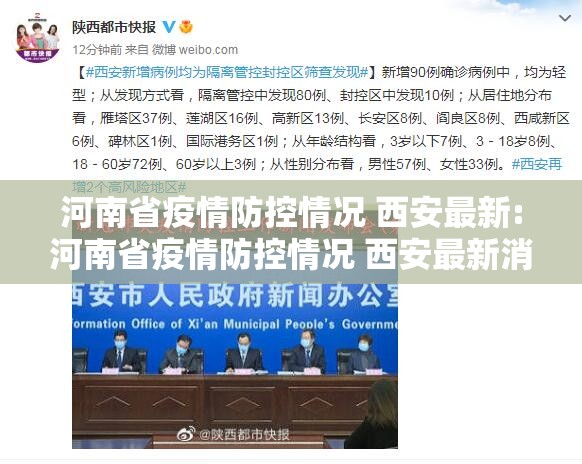河南省疫情防控情况 西安最新:河南省疫情防控情况 西安最新消息
