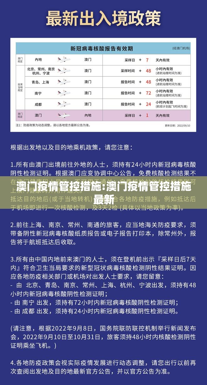 澳门疫情管控措施:澳门疫情管控措施最新