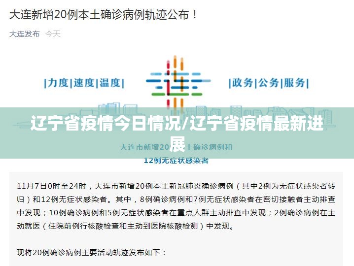 辽宁省疫情今日情况/辽宁省疫情最新进展