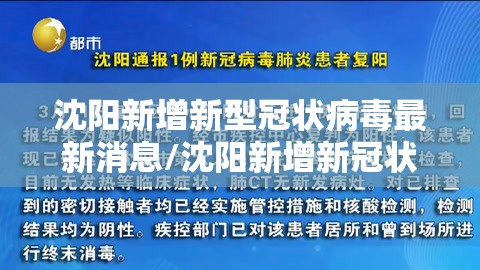 沈阳新增新型冠状病毒最新消息/沈阳新增新冠状病毒病例