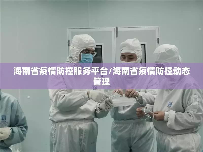 海南省疫情防控服务平台/海南省疫情防控动态管理