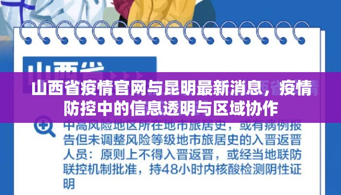 山西省疫情官网与昆明最新消息,疫情防控中的信息透明与区域协作